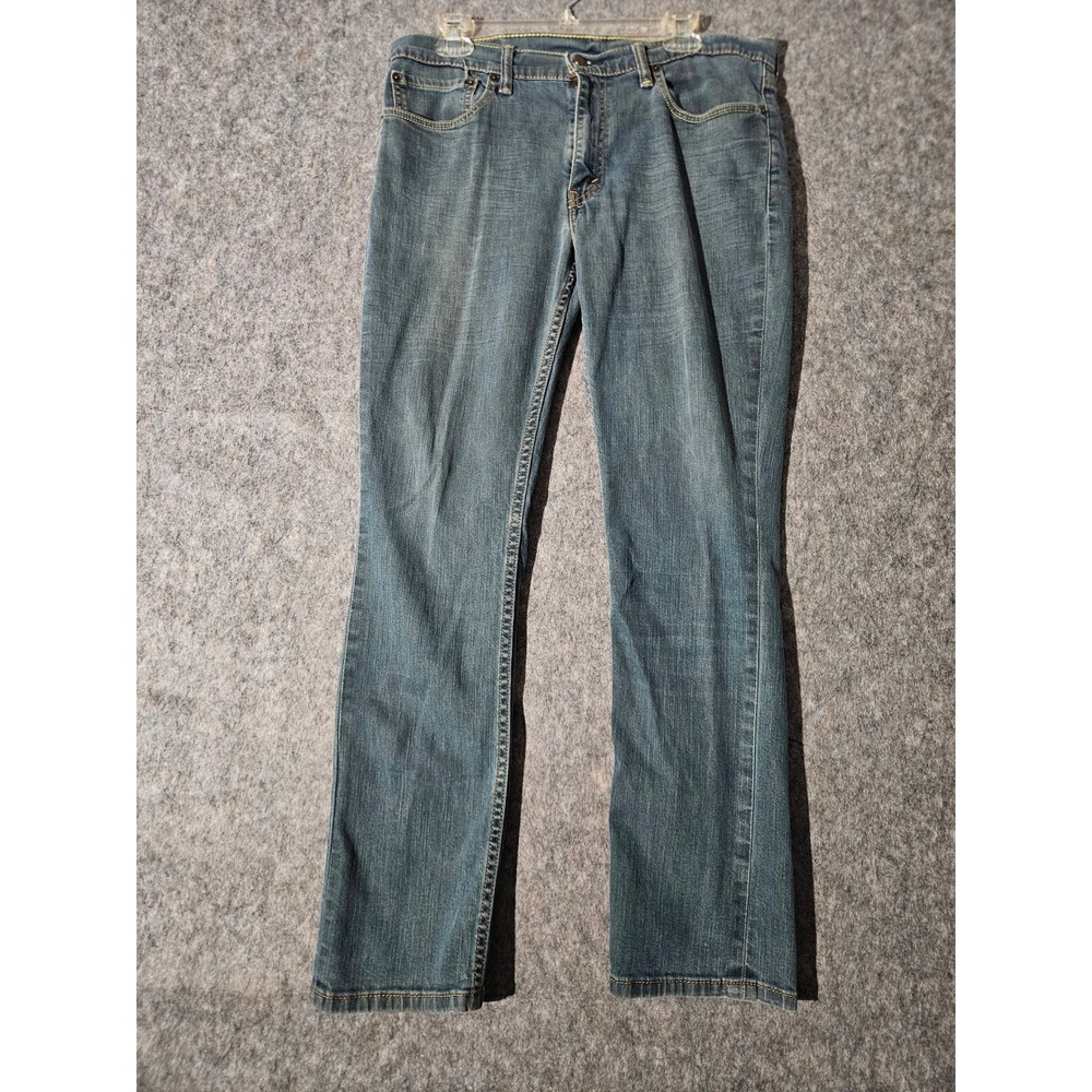 Levi's 511 Jeans Men 36x32 Blue Slim Fit Stretch Denim